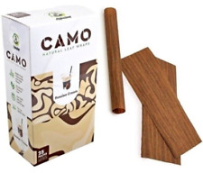Camo Wraps Natural Leaf Wrap Russian Cream SEALED BOX 25 Packs 5 Wraps Per Pack picture