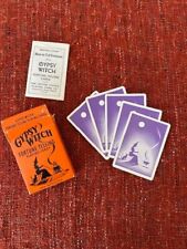 VINTAGE GYPSY WITCH FORTUNE TELLING PLAYING CARDS (with Instructions) picture