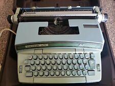 1970’s~Smith Corona Typewriter~Blue Coronet Super 12 Electric w/case Vintage picture