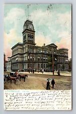 Louisville KY-Kentucky, City Hall, c1906 Vintage Souvenir Postcard picture