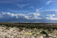 Photo 12x8 More recent and older rockfall boulders on the shore platform B c2021 picture