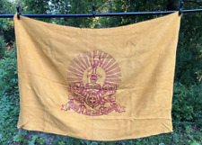 Vintage Kappa Alpha blanket throw fraternity crest old gold color picture