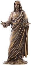 11.5 Inch Jesus with Open Arms Cold Cast Bronze Figurine Son of God Christ 73870 picture