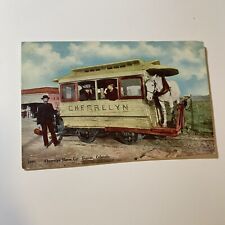Cherrelyn Horse Car Denver Colorado Postcard Posted 1908 Horse And People On Car picture