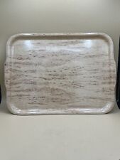 Backman MCM Teak Rectangular Tray Made in Finland Mid Century Modern 19”x14” picture