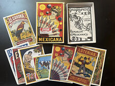 REDSTONE: Matchbox No. 3 - Carnavales Mexicana - 24 Vintage Postcards picture