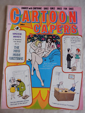 Cartoon Capers Dec 1969 - Risque Adult, HIS 1ST PUSSYCAT DOLL SIGNED-JIM MOONEY picture