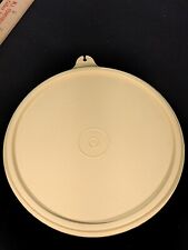 Tupperware Vintage Gold Replacement Lid #227 C tab Seal Made in USA GUC picture