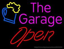 New The Garage Open Neon Light Sign 24