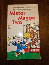 Vintage 1980 Mister Magoo Two Paper Back Comic Strip Book picture