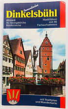 Vtg Dinkelsbuhl Germany Book Guide 56 Color Photos Map of Town Tours In German picture
