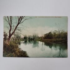 Vintage Postcard c1908 California Irrigation Ditch Near Fresno Edward H Mitchell picture