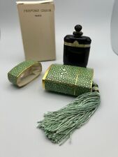 Vintage Caron Parfume, Nuit de Noel (1922), Black Baccarat Crystal, Original Box picture