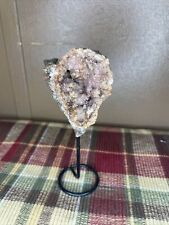Pink Amethyst Geode On A Stand  picture
