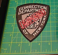 NEW YORK CITY CORRECTION Suspended Patch picture