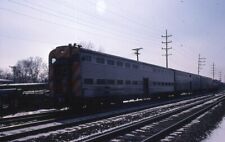 Railroad Slide - Burlington Northern #815 Passenger Car 1978 Westmont Illinois picture