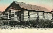 Postcard The Groton Carriage & Paint Shop, Groton, South Dakota - used in 1909 picture