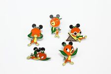 Walt Disney World - 2011 Hidden Mickey Series - Orange Bird - 5 Pin Set - DP371 picture