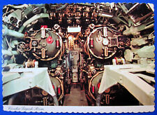 USS Croaker WWII Submarine Torpedo Room Postcard Groton CT Vintage Navy 2720 picture