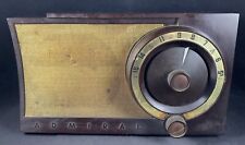 Vintage Admiral 5T32 Portable Bakelite Table Tube Radio - Made in USA picture