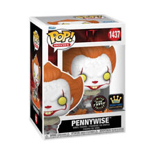 Funko POP IT Dancing PENNYWISE Exclusive Glow CHASE w/ Protector #1437 picture