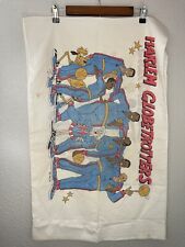 2 Vintage Harlem Globetrotters Pequot Cotton Blend Pillowcase Double Sided CBS picture