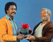 Sanford and Son redd Fox & Demond Wilson hold Fred's hat 24x30 Poster picture