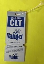 Bag Tag Valujet Airlines CLT Charlotte picture