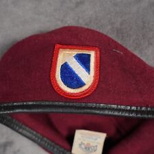 US Army 1st COSCOM Maroon Beret Combat Support Cmd Airborne Garrison Collection picture