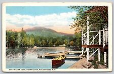 Postcard Deep Haven Cove, Squam Lake, Holderness NH 1917 U116 picture