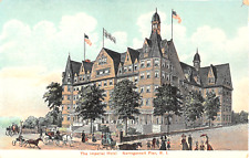c.1908 Imperial Hotel Narragansett Pier RI post card picture