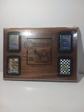 ZIPPO LIGHTER CAMEL SMOKIN' JOE'S RACING 4pc set with Plaque -Brand New- SEALED picture
