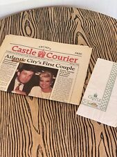 Rare Trump Castle Hotel & Casino Castle Courier Newspaper 1988 picture