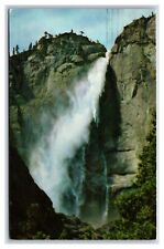 Upper Falls Yosemite National Park California CA Chrome Postcard V1 picture