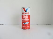 Vintage Valvoline 2-Cycle Engine Lubricant 50:1 Part No. 469 TC-W Full-Unopened picture