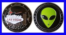 Las Vegas Alien Area 51 Nevada Challenge coin Janet Air Groom Lake 20 picture