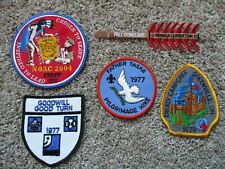 Lot of 5 BSA boy scout patches #10 picture
