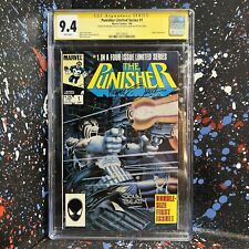Punisher #1 (Jan 1986, Marvel) Signed MICHAEL ZECK & JOHN BEATTY - CGC SS 9.4 picture