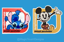 Authentic 2024 Disney Annual Passholder Stitch & Mickey Magnet Brand New Lot 2 picture