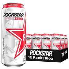 Rockstar Pure Zero Sugar Punched Fruit Punch Energy Drink, 16 oz, 12 Pack Cans picture