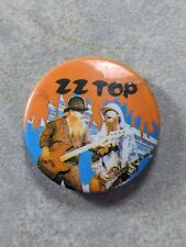 Vintage 80's ZZ Top Pin Badge Purchased Around 1986  picture