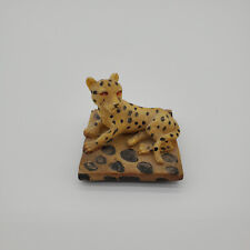 Small Sitting Leopard Cat Figurine picture
