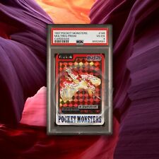 1997 POCKET MONSTERS CARDDASS 146 MOLTRES-PRISM PSA 4 picture