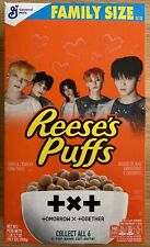 TXT Tomorrow x Together K-Pop Reese’s Puffs General Mills GM Cereal New Sealed picture