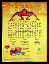 Spider-Man 2 Word Search Embassy Suits Hotels 2004 Print Magazine Ad Poster picture