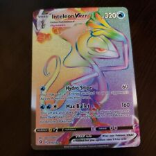 Inteleon VMAX 195/192 Full Art Ultra Rare Rebel Clash Pokemon Card picture