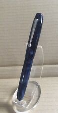 Edison Collier Blue Swirl Fountain Pen “STUB” picture
