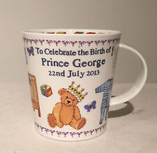 Dunoon Royalty Commemorative Prince George Birth Mug Baby Whimsical  picture