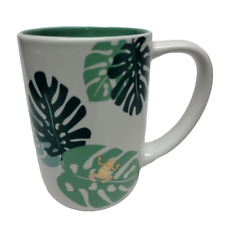 David’s Tea Tropical  Pattern Ceramic Mug 16 Oz picture