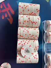 Casino Poker Chips. Taj Mahal Trump $1 X100   $400.00 per barrel (20 chips) picture